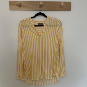 b.young button-up blouse